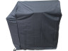 Capa protetora para churrasqueira - 105 x 68 x 95 cm - Preta