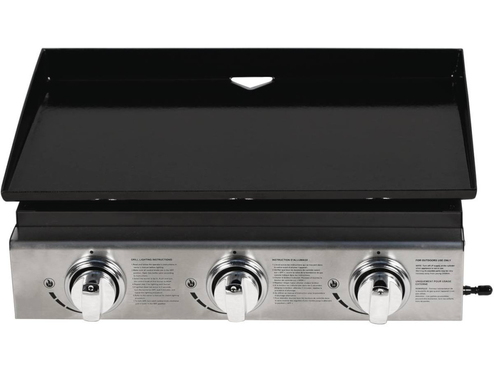 Churrasqueira "Presto 3" - 3 Queimadores - 7,5kW - Cinza