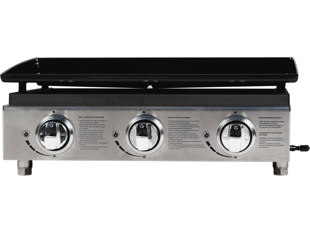 Churrasqueira "Presto 3" - 3 Queimadores - 7,5kW - Cinza