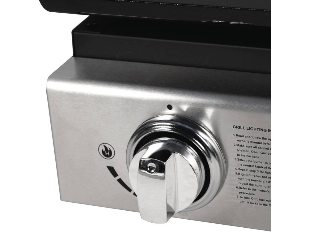 Churrasqueira "Presto 3" - 3 Queimadores - 7,5kW - Cinza