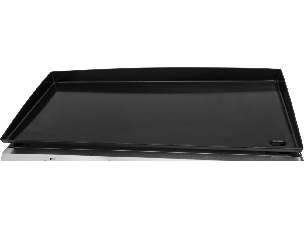 Plancha a gás 4 queimadores "Jolly" - 10 Kw - Cinza