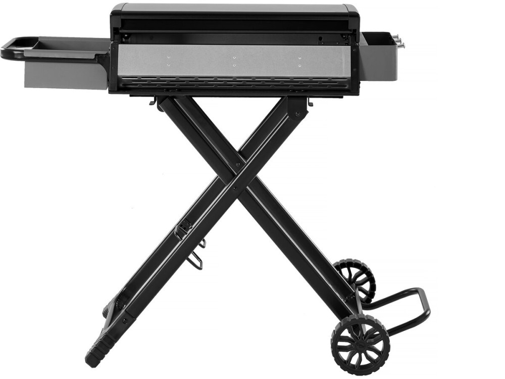 Prancha de gás com carro maleável e portátil "Firo" - 7,5 kw - Preto
