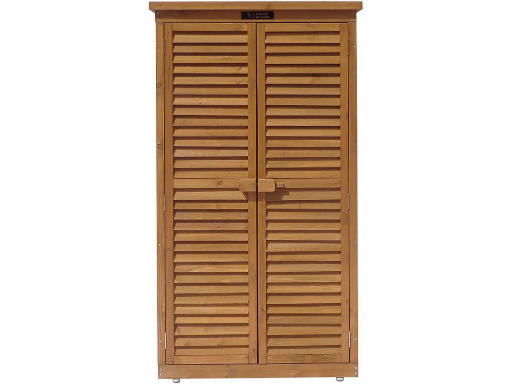 Armário para jardim "Space" - 87 x 46.5 x 160 cm - Marrom