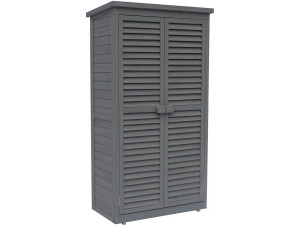 Armário para jardim "Space" - 87 x 46.5 x 160 cm - antracite