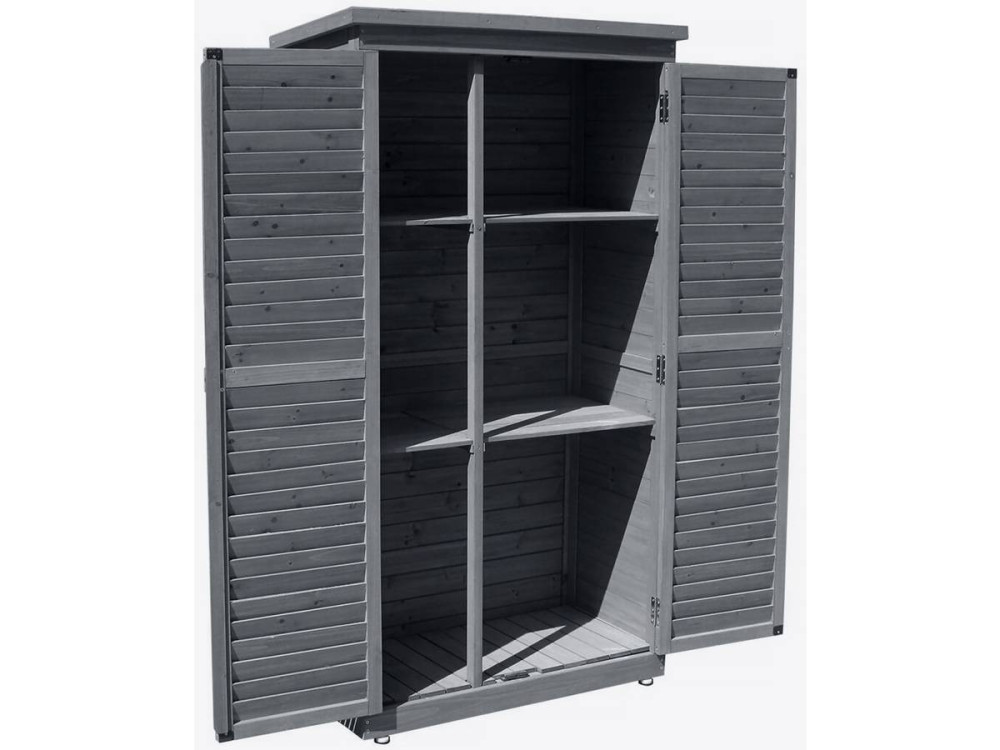 Armário para jardim "Space" - 87 x 46.5 x 160 cm - antracite