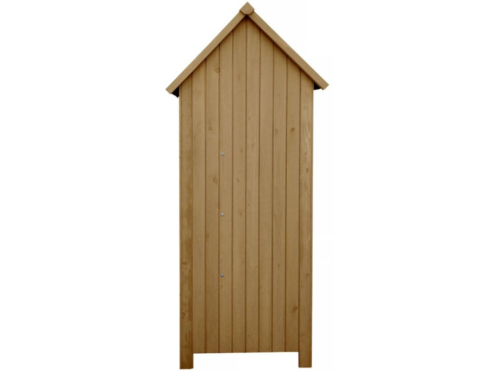 Armário para jardim "Cabanon" -77 x 54.5 x 179 cm - marrom