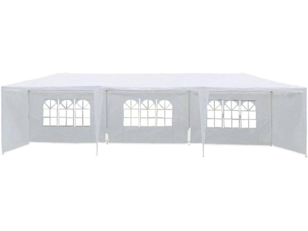 Tenda de recepção em polietileno "Carolina" - 3 x 9 m