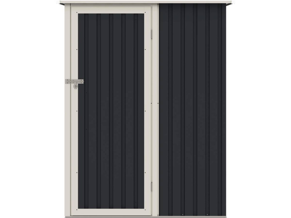 Abrigo de jardim metálico "Vega II" - 1,35 m² - Cinza