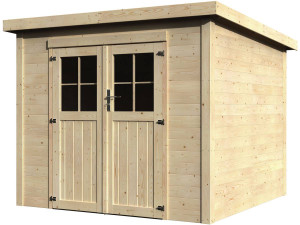 Telheiro de madeira "Talion" - 5,36 m² - 2,30 x 2,33 x 2,02 m - 19 mm