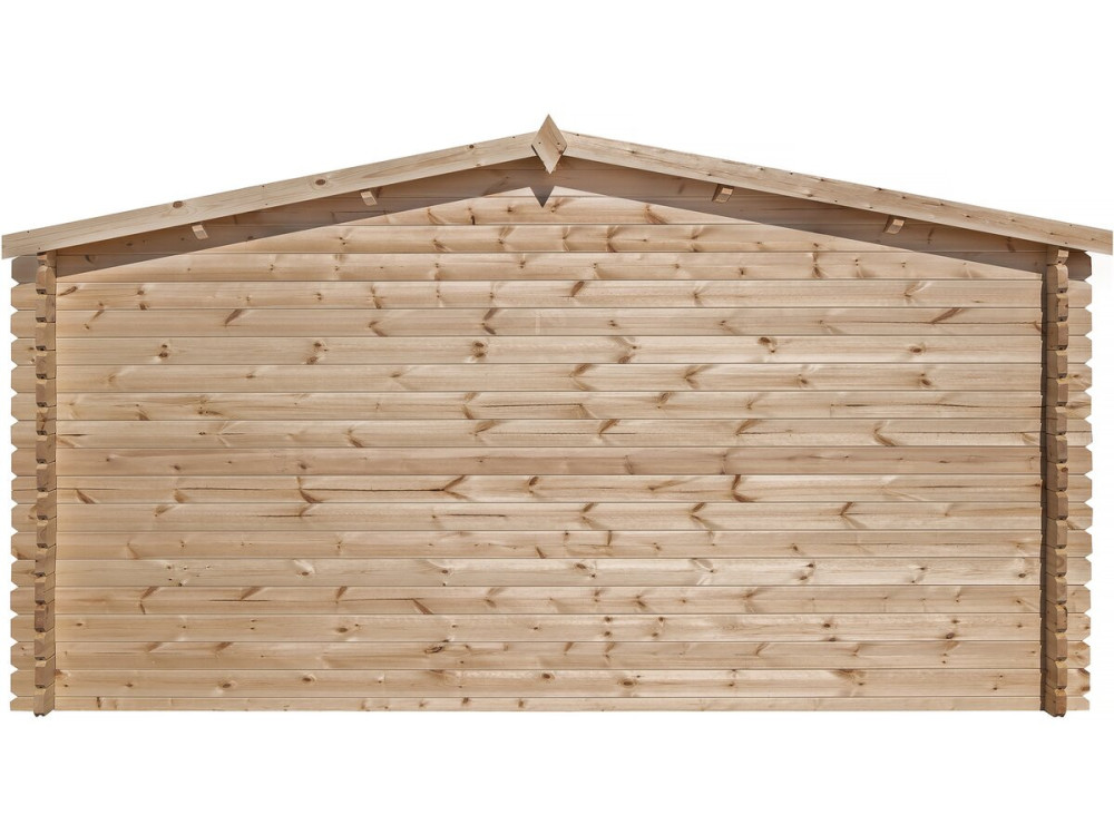 Casinha de jardim em madeira "Alex" - 20,20 m² - 4,80 x 4,00 x 2,39 m - 28 mm