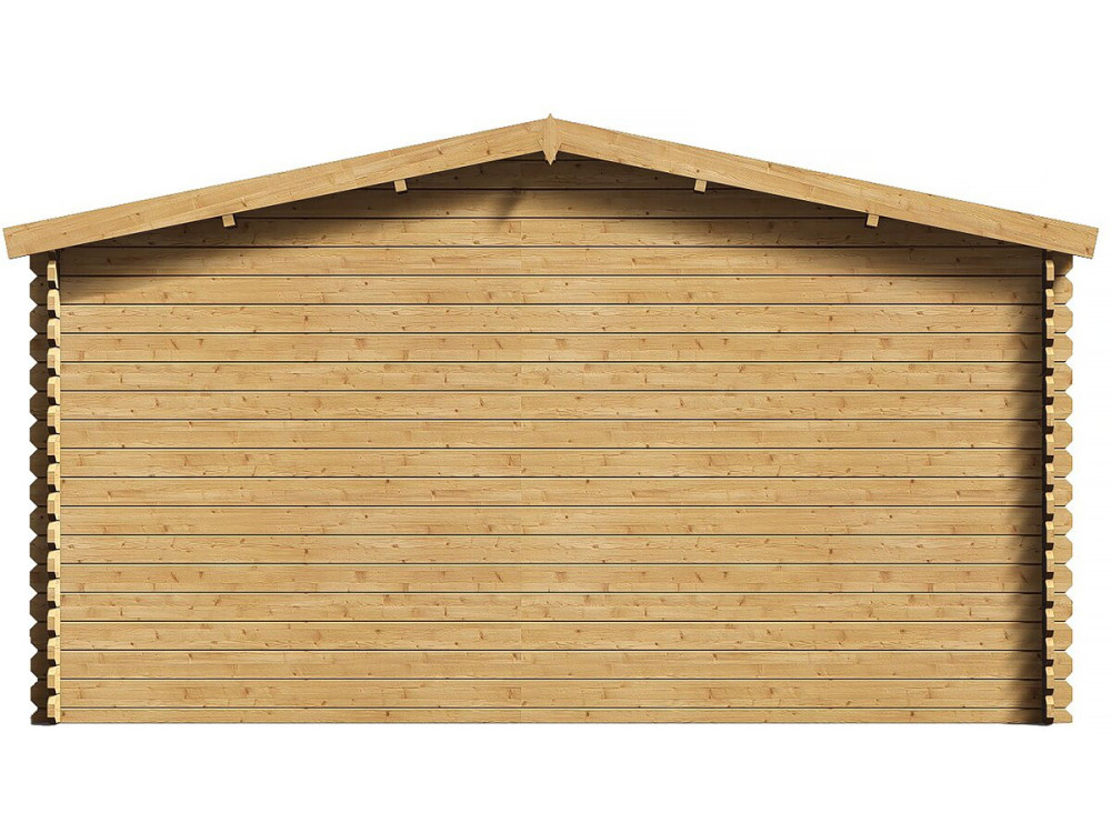 Abrigo de jardim em madeira "Belval" - 19 m² - 28 mm