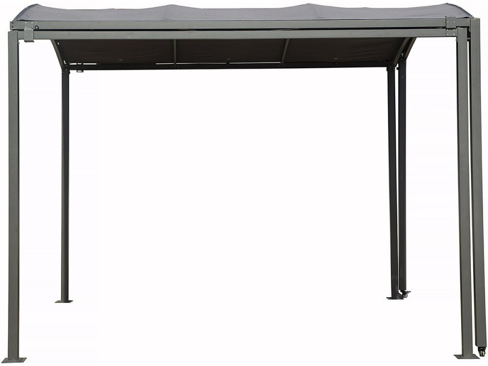 Carport metálico extensível "Mathis" - 303/566 x 295 x 240 cm - Antracite