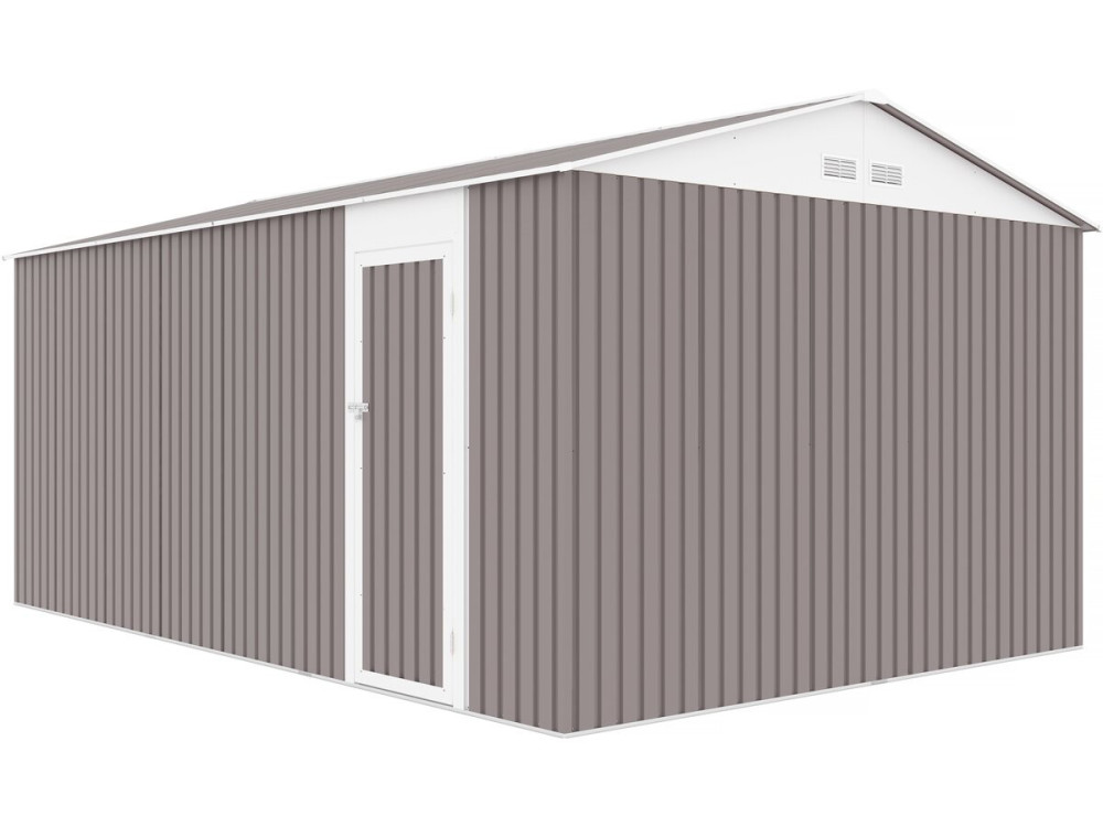 Garagem metálica "Nevada" - 18,56m² com calha