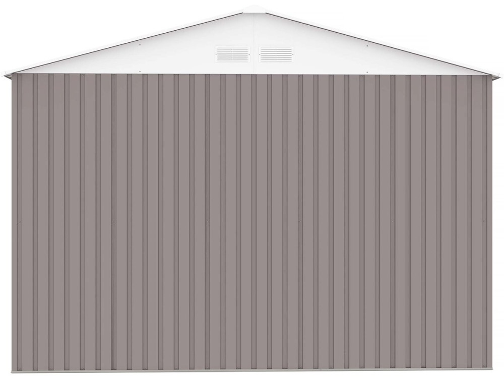 Garagem de metal "Nevada" com porta de batente 18.56 m²