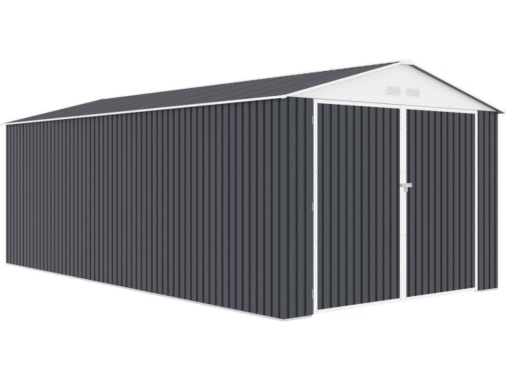 Garagem metálica "Houston" 18,56m² - Antracite