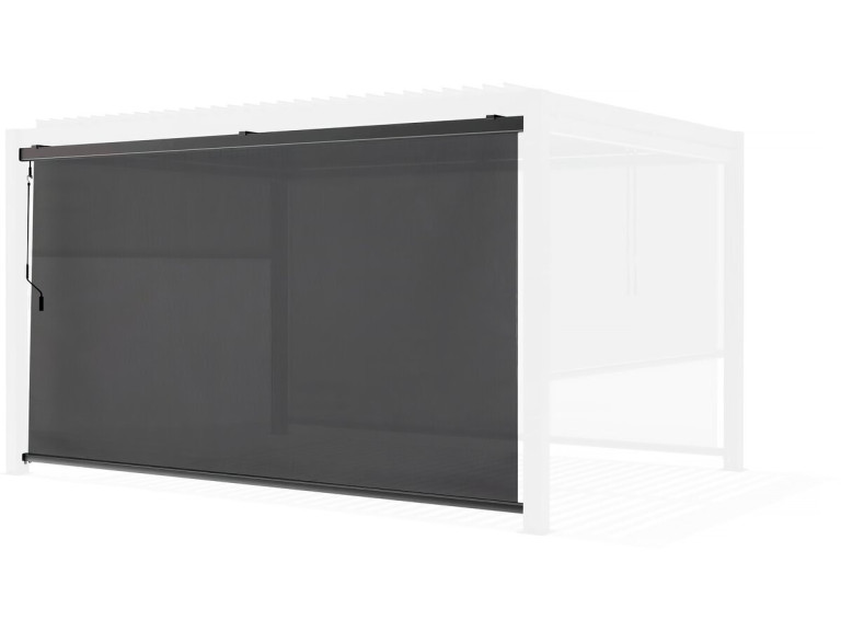 Toldo pergolado - 277 x 204 cm - Cinza antracite