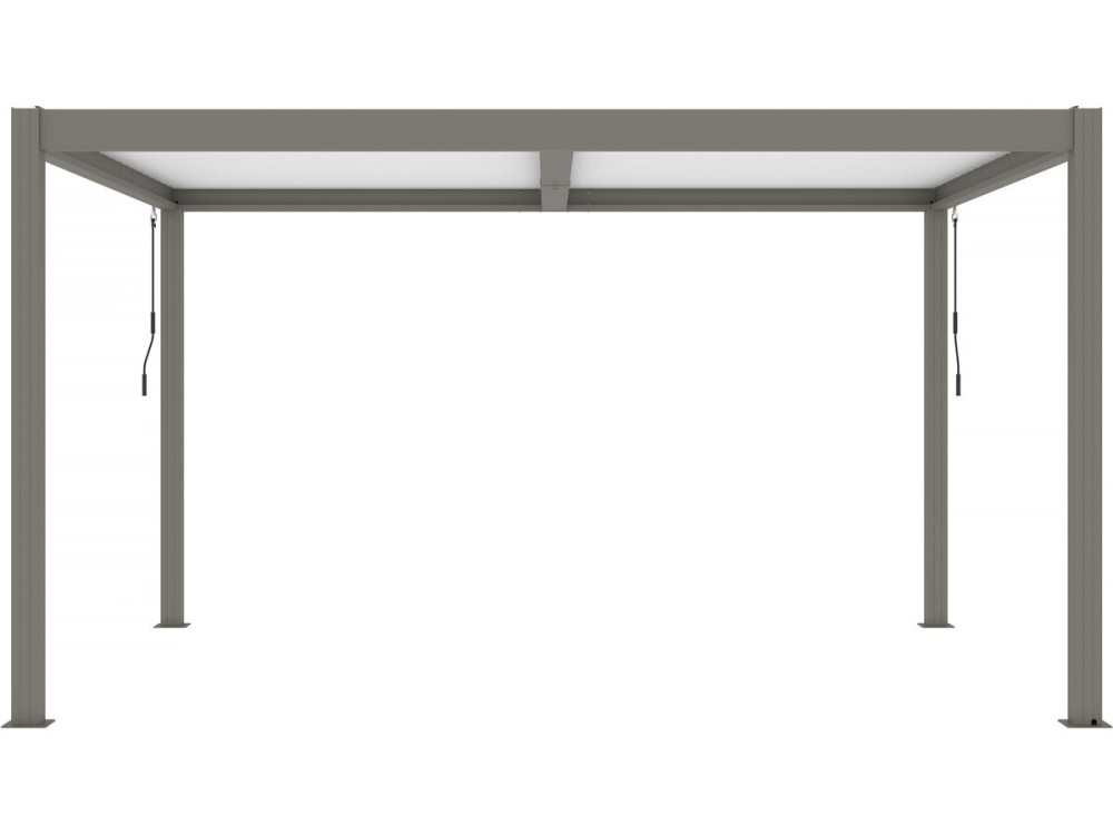 Pérgula bioclimática "Windsor" - 3 x 4 m - Taupe