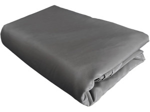 Cortina "Kensington" para pérgula bioclimática - 3 x 6 m - Cinzento