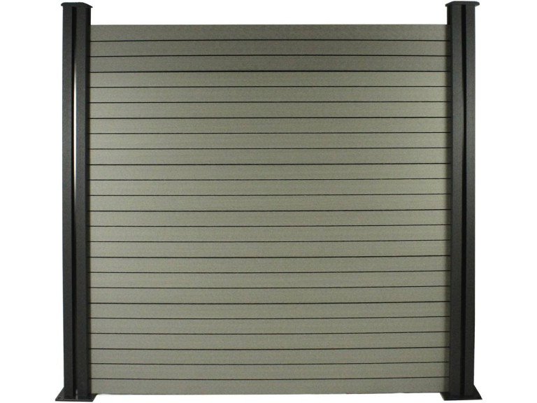 Kit Cerca Composta 1,6 x 1,2 m - Kit de fixação grátis - Cinza