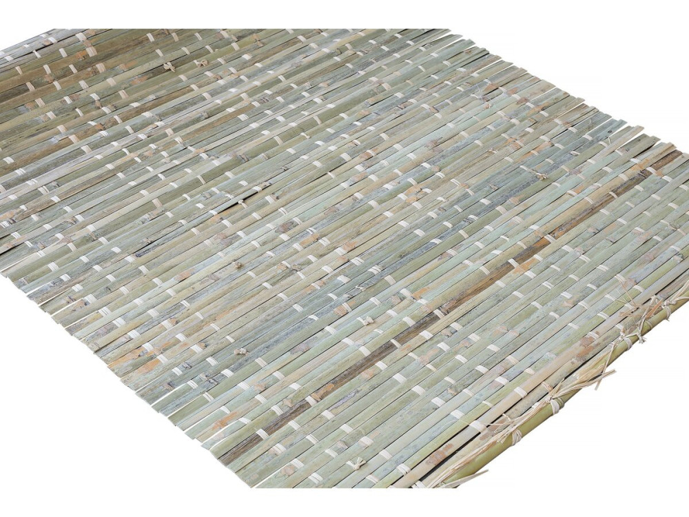 Rolo de bambu 210 x 210 cm com fio de algodão "Haya"