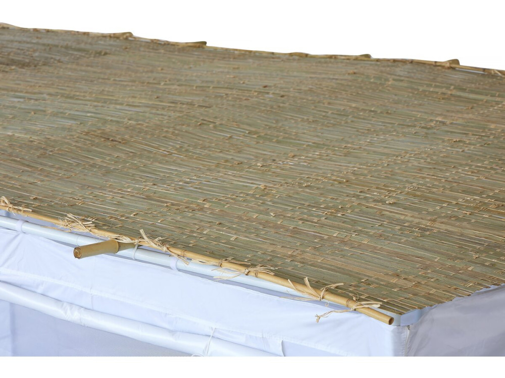 Rolo de bambu 210 x 210 cm com fio de algodão "Haya"