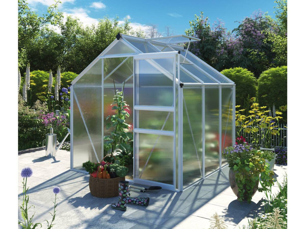 Estufa de jardim em policarbonato "Hortênsia" - 3,65m²
