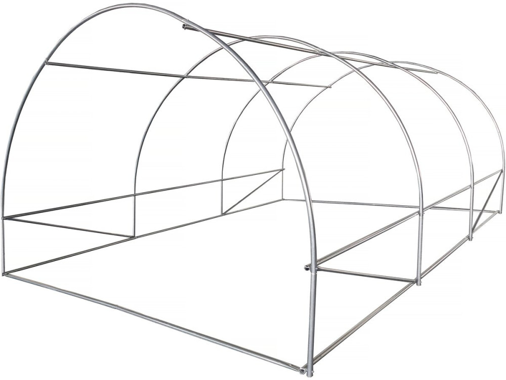 Estufa de jardim tipo túnel "Lys" - 12 m² - 140 g - Verde