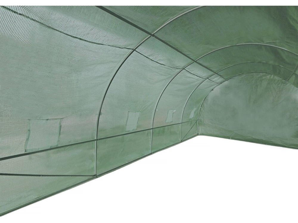 Estufa de jardim tipo túnel "Lys" - 18 m² - 140 g - Verde