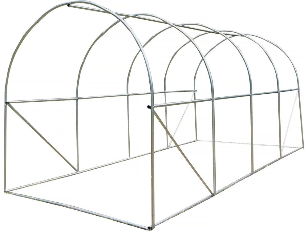 Estufa de jardim tipo túnel "Lys" - 9 m² - 130 g - Verde