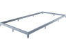 Base em aço galvanizado para estufa "Basilic" - 7,03 m² - Cinzento