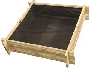 Horta de madeira "Dill" - 80 x 80 x 10 cm