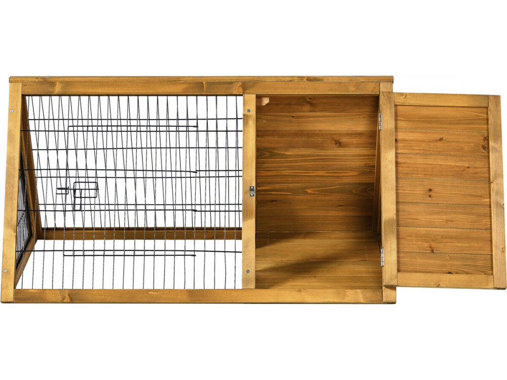 Galinheiro "Biscotte" - 100 x 62 x 52 cm - Marrom