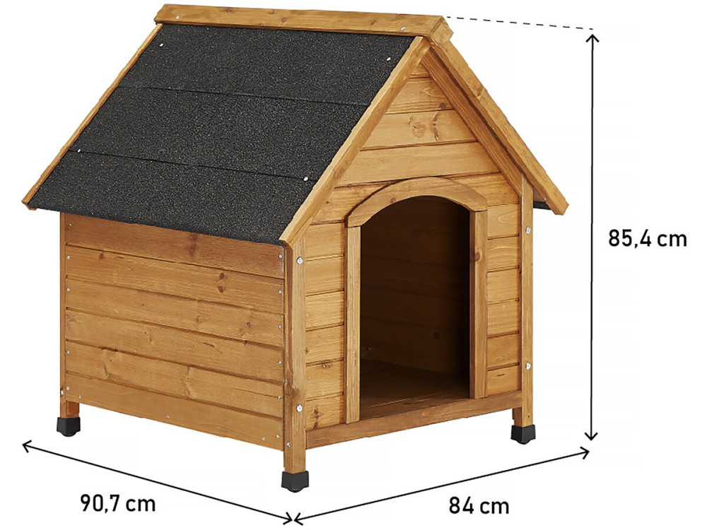 Canil "Doggy" - 77 x 82 x 88 cm - Bege