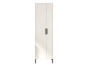 Armário multifunções de madeira "Jienna" - 50 x 36 x 165 cm - Branco