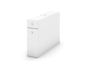 Móvel de casa de banho em madeira "Smart" - 20 x 60 x 55 cm - Branco