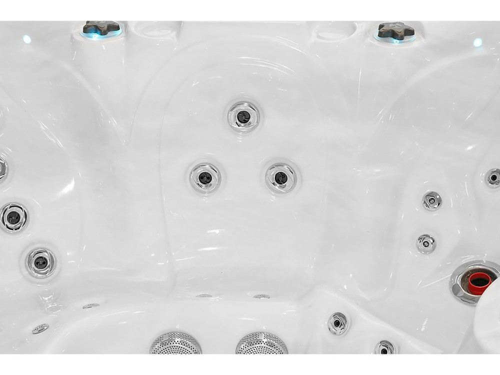 Spa " Pleasure " - 4 lugares + 1 reclinável - 2,15 x 2,00 x 0,91 m