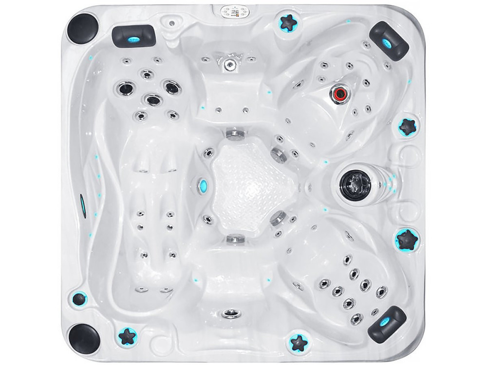 Spa " Solace " - 4 lugares + 1 reclinável - 2,13 x 2,13 x 0,91 m