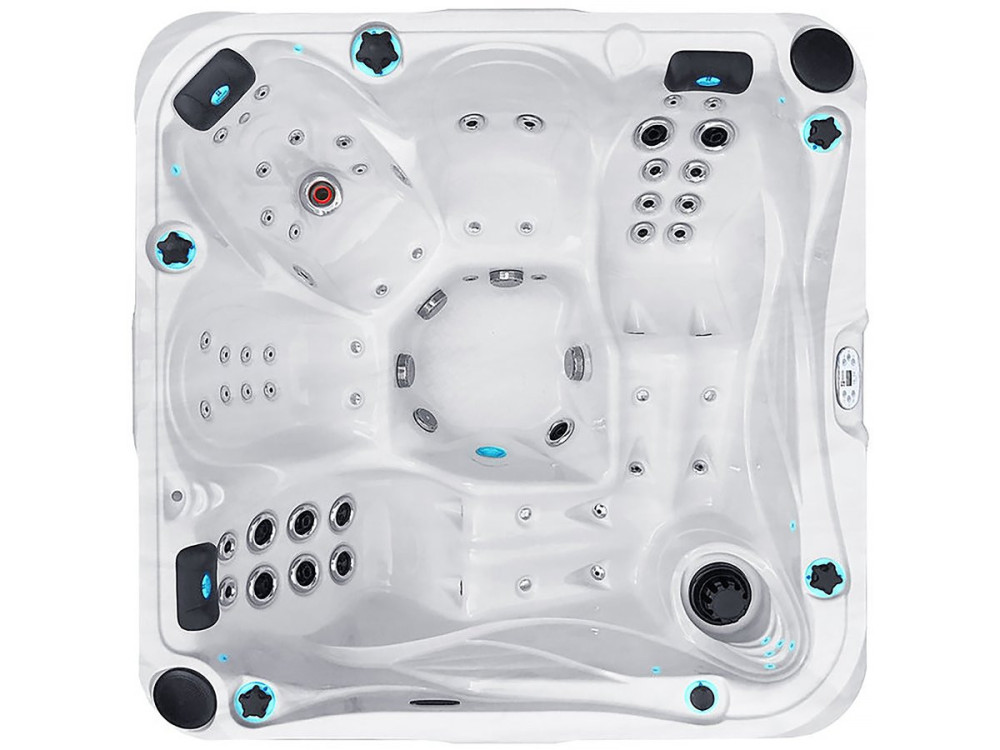 Spa " Delight " - 3 lugares + 2 deitados - 2,13 x 2,13 x 0,91 m