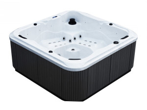 Spa led " Ornella " - 5 lugares - 2,15 x 2,15 x 0,88 m