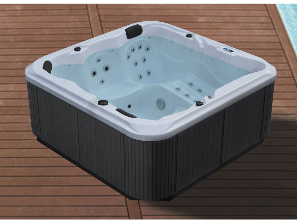 Spa led " Ornella " - 5 lugares - 2,15 x 2,15 x 0,88 m
