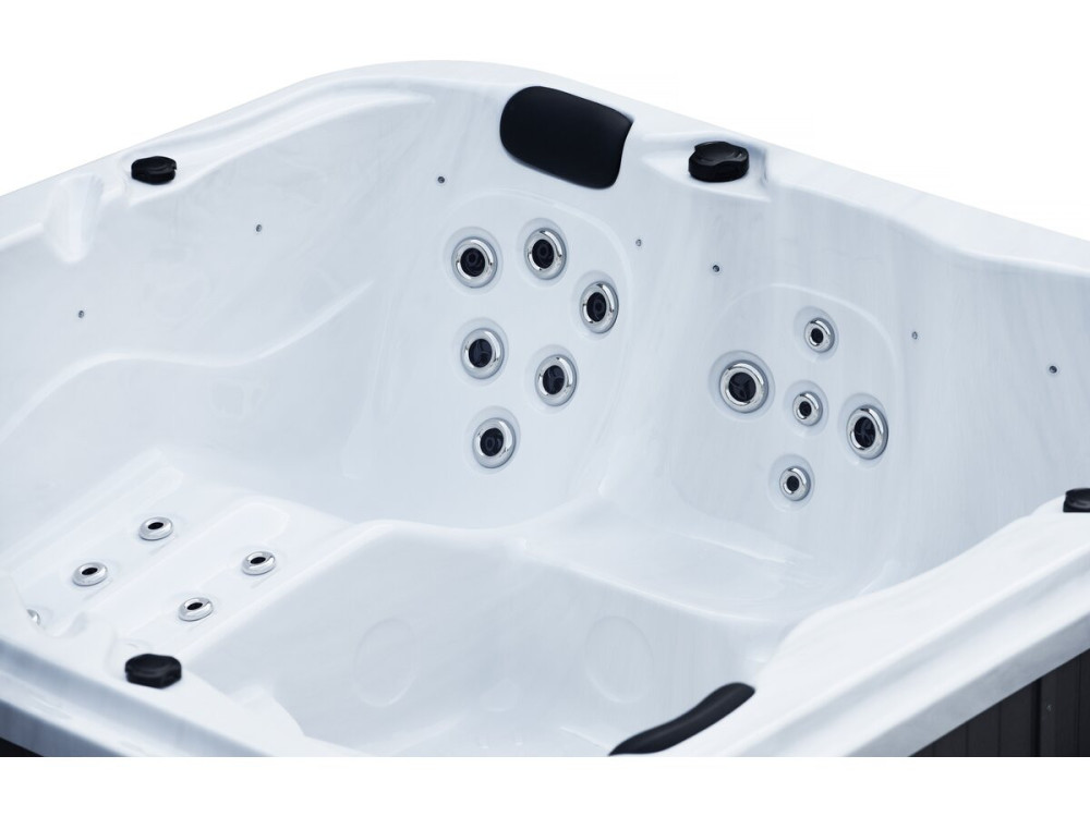 Spa led " Ornella " - 5 lugares - 2,15 x 2,15 x 0,88 m