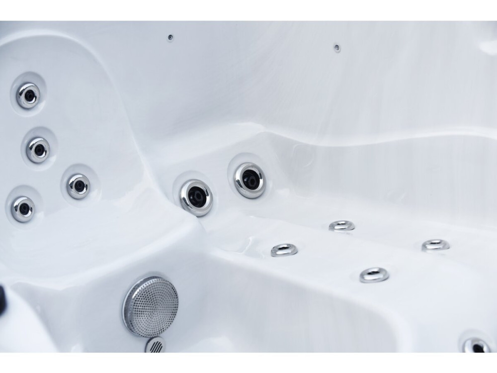 Spa led " Ornella " - 5 lugares - 2,15 x 2,15 x 0,88 m