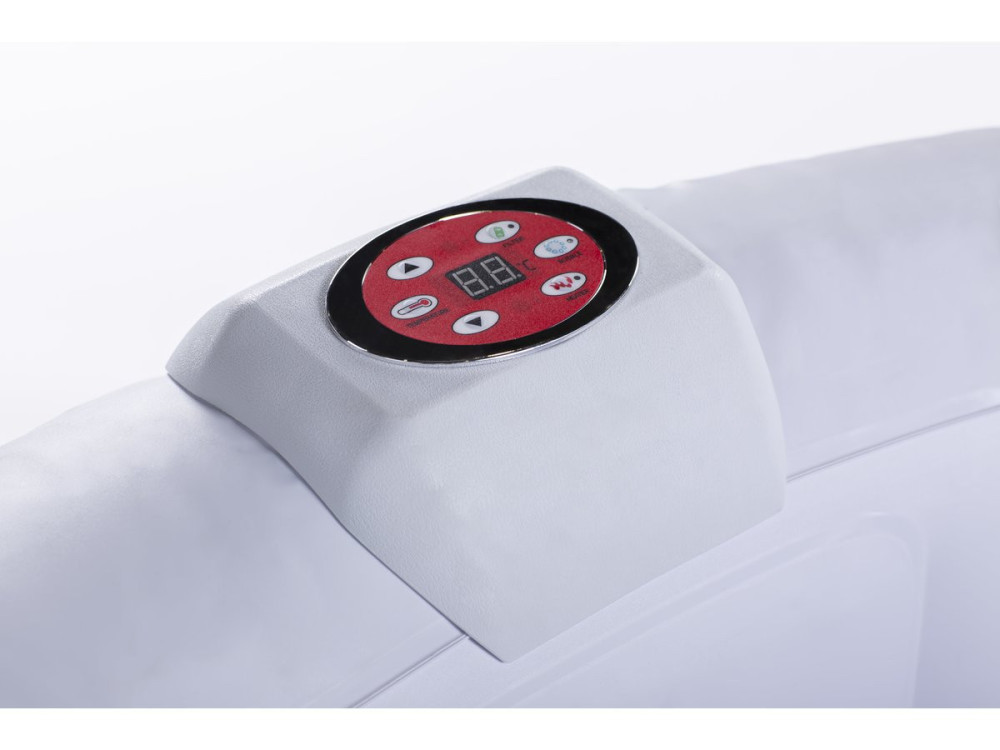 Spa Inflável  "Monac" -em PVC - 6 lugares - Acastanhado / creme