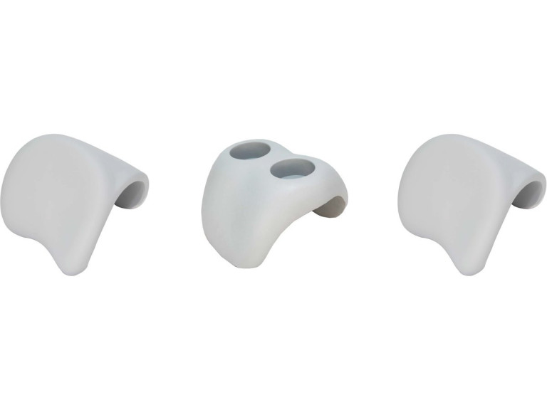 Conjunto de 2 encostos de cabeça e 1 porta-copos para Spa