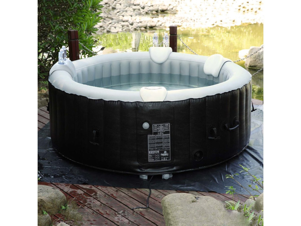 Conjunto de 2 encostos de cabeça e 1 porta-copos para Spa