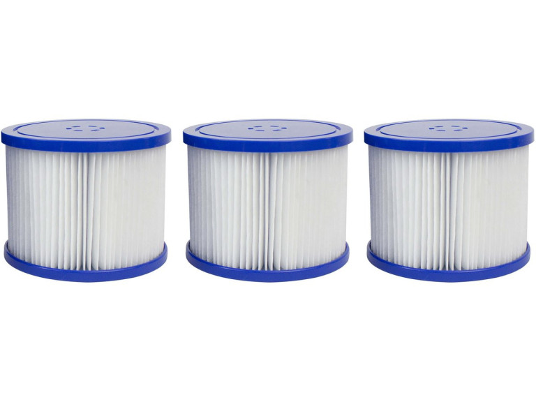 Conjunto de 3 cartuchos de filtração para spa inflável