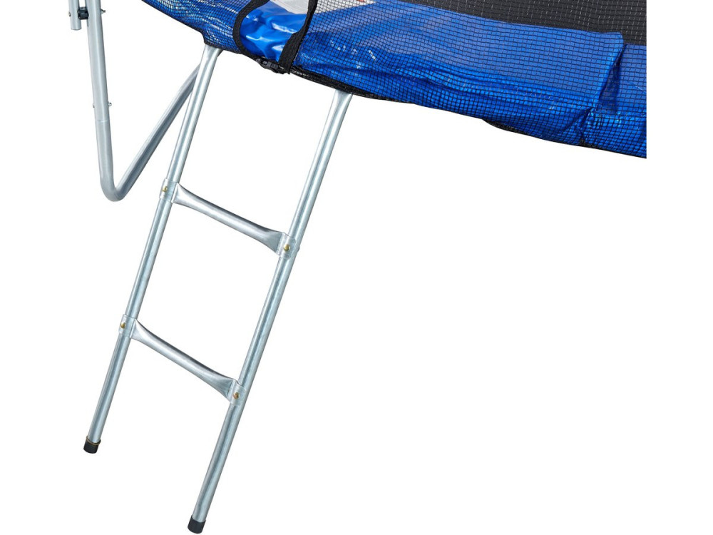 Trampolim "Joycy" - Ø 4,27 m - Com rede + escada + cobertura + kit de ancoragem