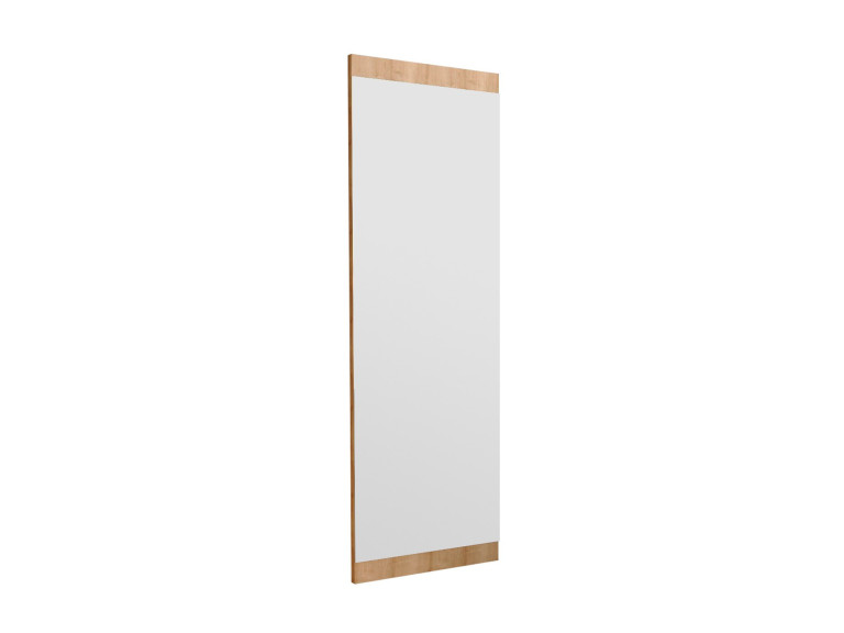 Espelho de madeira "Azus" - 40 x 120 cm - Castanho