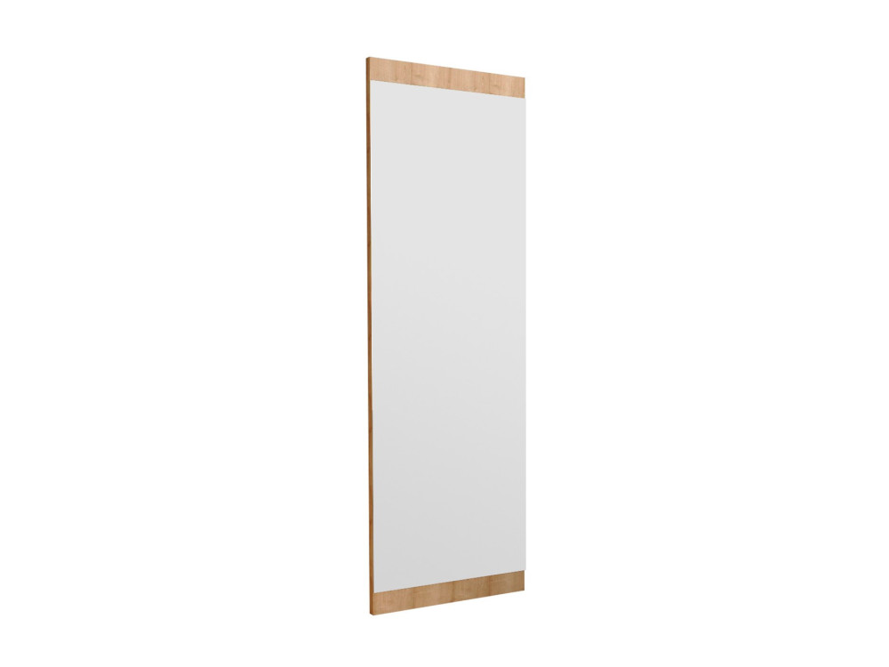 Espelho de madeira "Azus" - 40 x 120 cm - Castanho