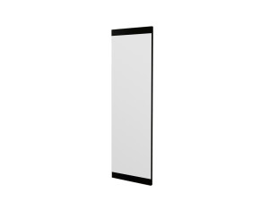 Espelho de madeira "Azus" - 40 x 120 cm - Preto